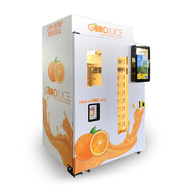 360 Ml 종이는 기계 동전과 기록 수령자들을 파는 오렌지주스를 잔 모양으로 만듭니다