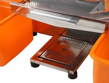 필요한 모든 것이 갖추어진 오렌지주스 압착기 테이블 탑  자동 공급기