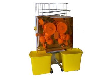 조밀한 상업적인 주황색 과즙 기계, 자동적인 밀감속 신선한 주스 제작자