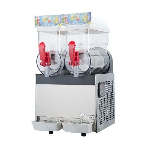 대중음식점을 위한 더 차가운 체계를 가진 2개의 사발 얼음 진창 기계 스무디 기계